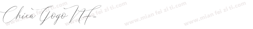 Chica Gogo NF字体转换
